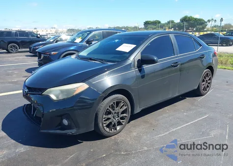 2016 Toyota Corolla S W/Special Edition Pkg из США, поврежденный, VIN 2T1BURHE4GC557009